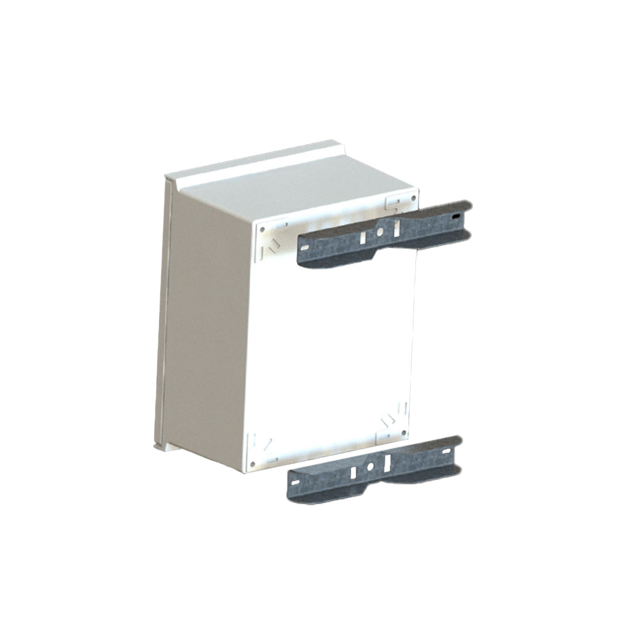 Allbrox 5 Steel Pole Mount Bracket - Set of 2