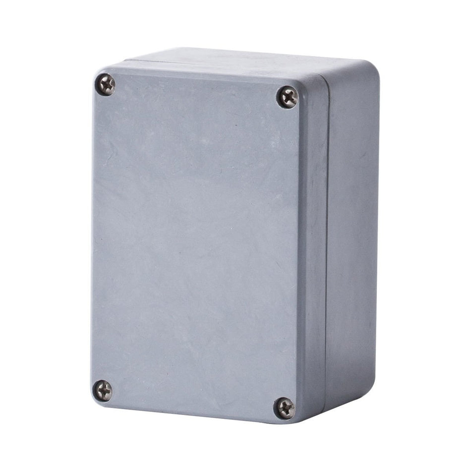 GRP IP68 Grey Terminal Enclosure 75H x 160W x 60D — Allbro