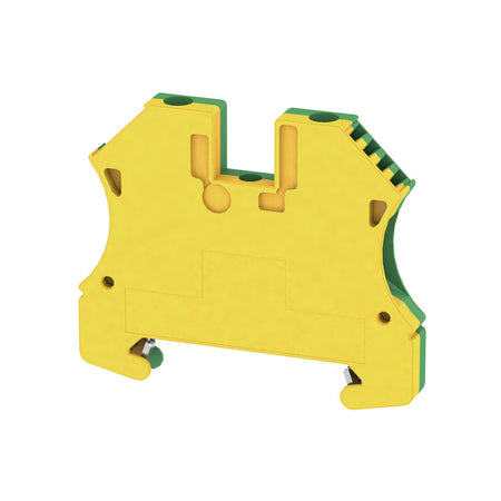 DIN Terminal W-Series Screw Connection 4mm Earth - WPE 4 — Weidmuller