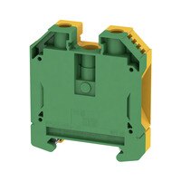 DIN Terminal W-Series Screw Connection 35mm Earth - WPE 35 — Weidmuller