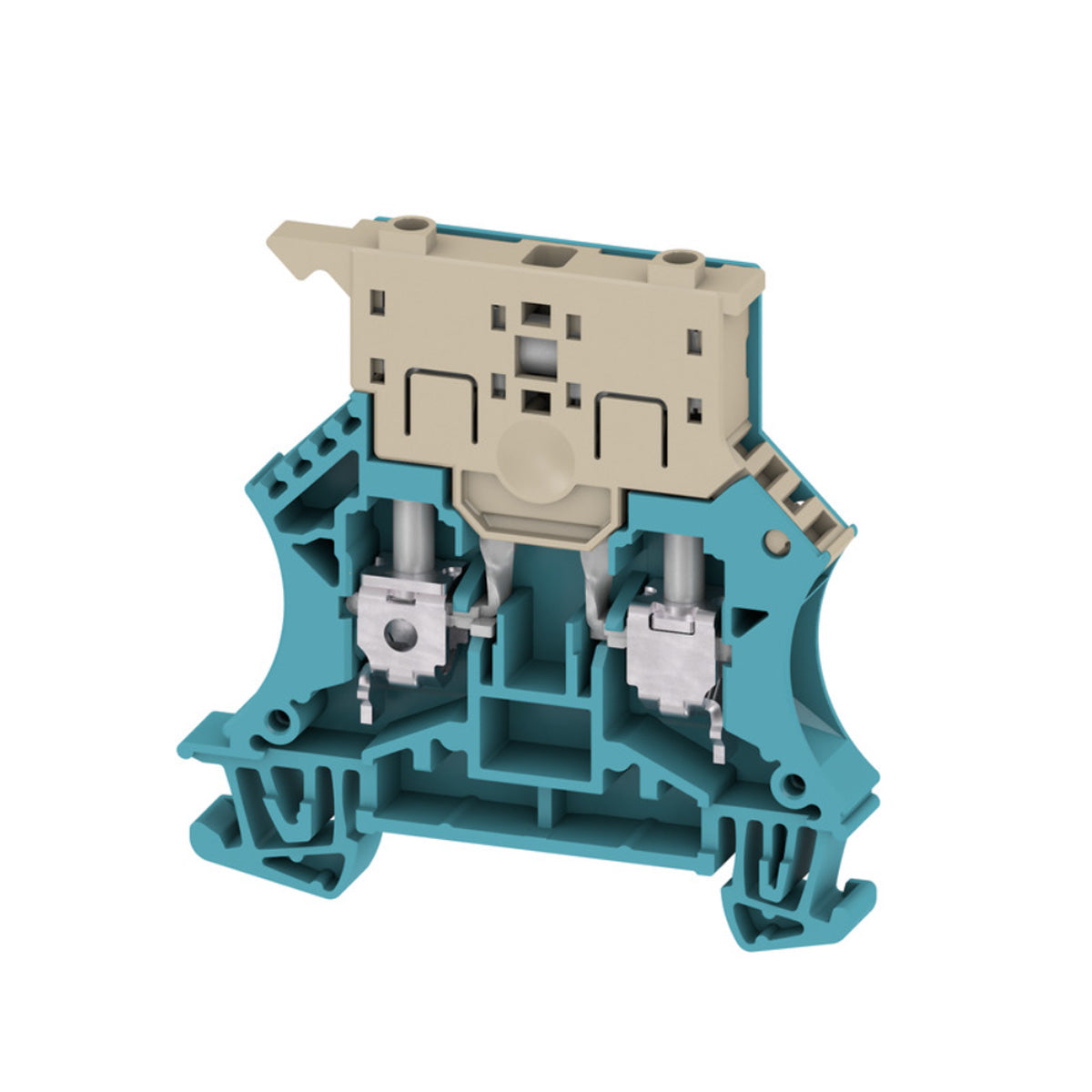 Fuse Terminal Screw Connection Blue, 6 mm² 6.3A 500V | WSI 6 BL — Weidmuller