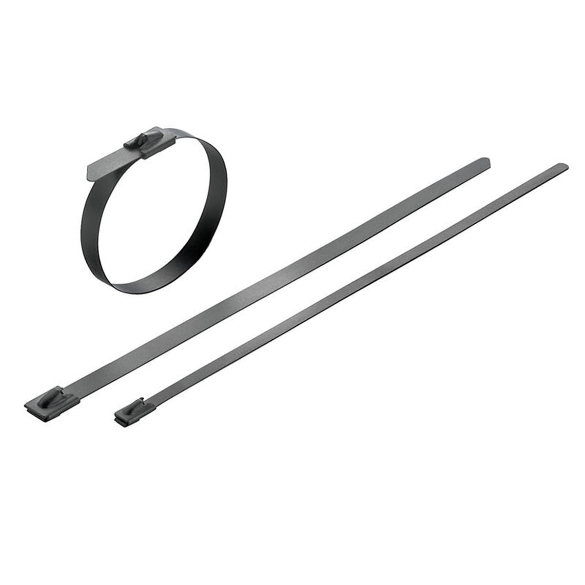 SCT-C 4.6/150 Polyester Coated Stainless Steel Cable Tie 445N - Pack of 100 — Weidmuller