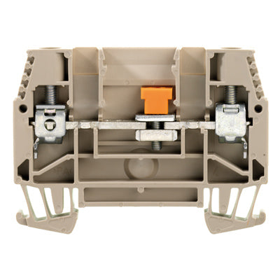 DIN Test Disconnect Terminal W-Series Screw Connection 6mm Beige - WTL 6/1 — Weidmuller