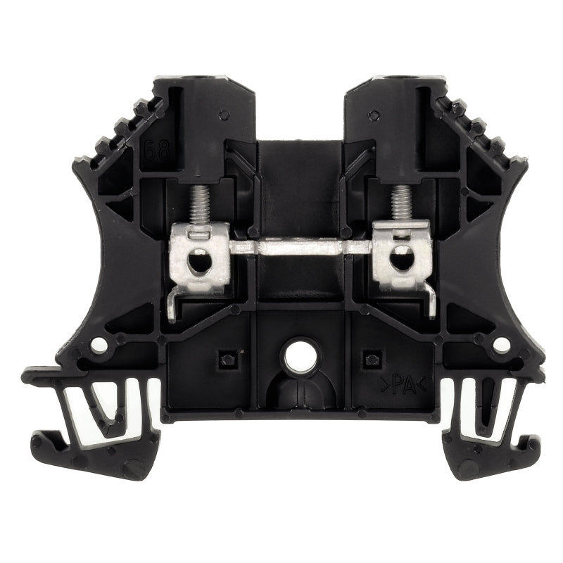 DIN Terminal W-Series Screw Connection 2.5mm Black - WDU 2.5 SW — Weidmuller