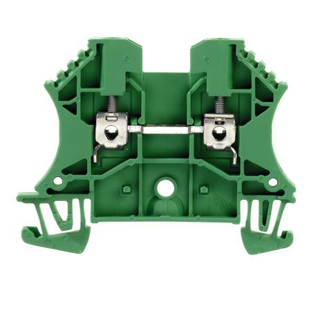 DIN Terminal W-Series Screw Connection 2.5mm Green - WDU 2.5 GN — Weidmuller