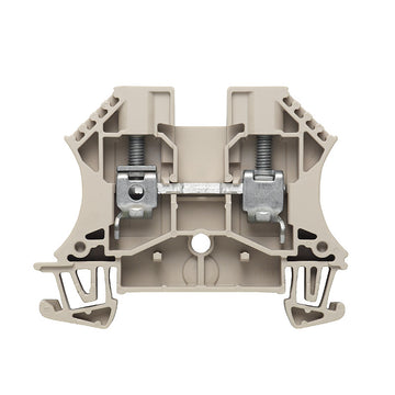 DIN Terminal W-Series Screw Connection 6mm Beige - WDU 6