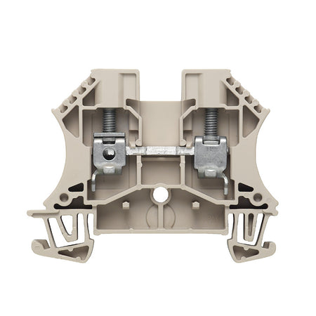 DIN Terminal W-Series Screw Connection 6mm Beige - WDU 6 — Weidmuller