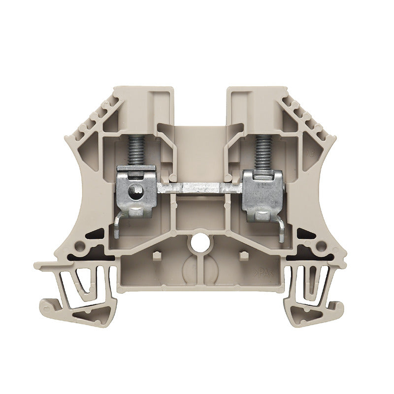 DIN Terminal W-Series Screw Connection 6mm Beige - WDU 6 — Weidmuller