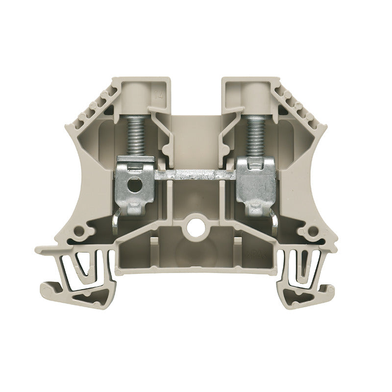 DIN Terminal W-Series Screw Connection 10mm Beige - WDU 10 — Weidmuller