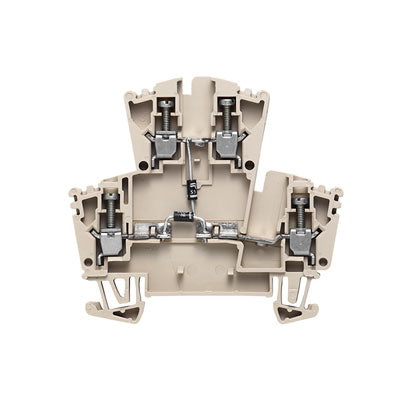 DIN Terminal W-Series Screw Connection 2 Tier, 2.5mm with Diode - WDK 2.5 2D — Weidmuller