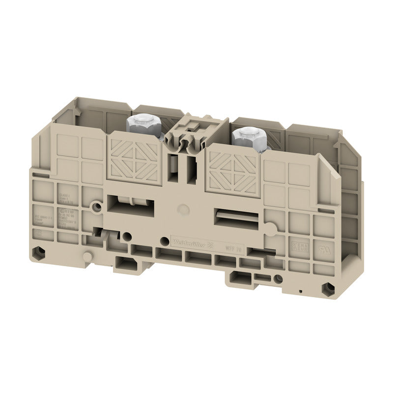 DIN Terminal WFF-Series Stud Connection 70mm Beige - WFF70 — Weidmuller