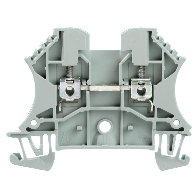 DIN Terminal W-Series Screw Connection 2.5mm Grey - WDU 2.5 GR — Weidmuller