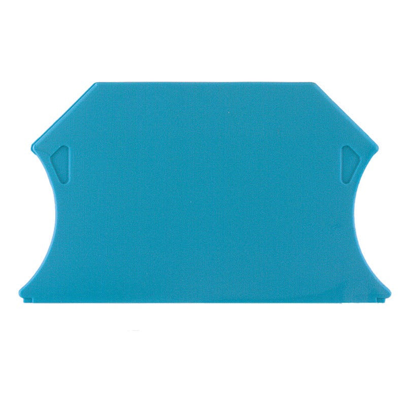 Blue End Plate to suit W-Series Terminals - WAP 2.5-10 BL — Weidmuller