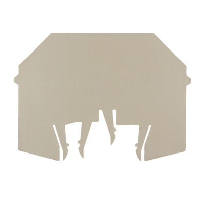 Beige Partition Plate to suit W-Series Terminals - WTW EN — Weidmuller