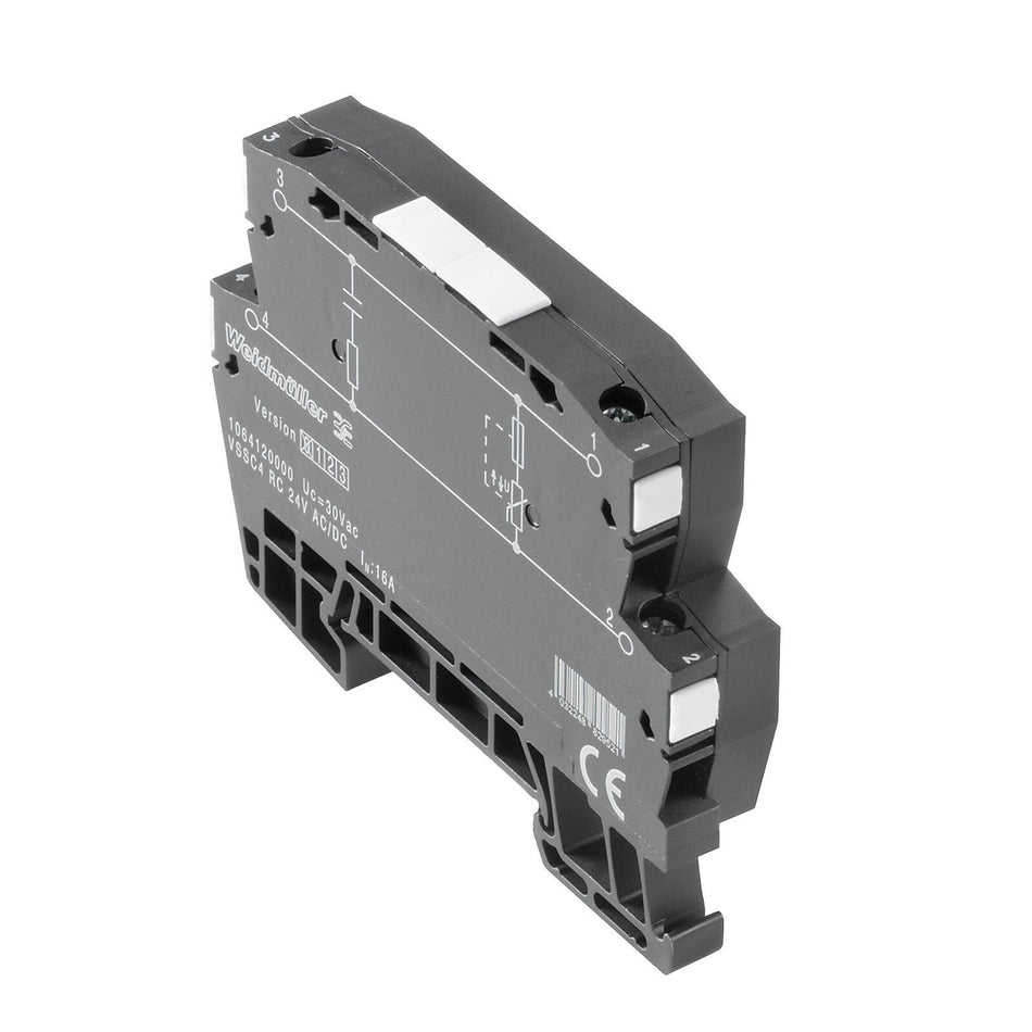 SIGNAL SURGE PROTECTION, 240VAC/DC - VSSC4 RC 240VAC/DC — Weidmuller