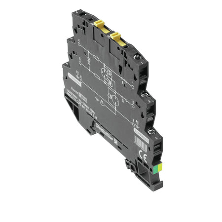 SIGNAL SURGE PROTECTION, CURRENT LOOP WITH FAULT INDICATION, 24VAC/DC 0.5A - VSSC6TRCLFG — Weidmuller