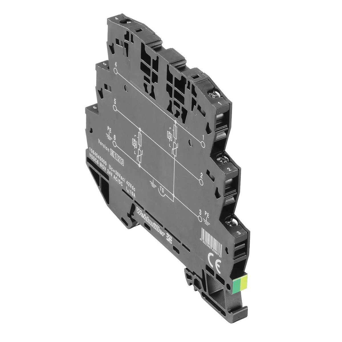 SIGNAL SURGE PROTECTION, MOV, 24VUC - VSSC6 MOV 24VUC — Weidmuller