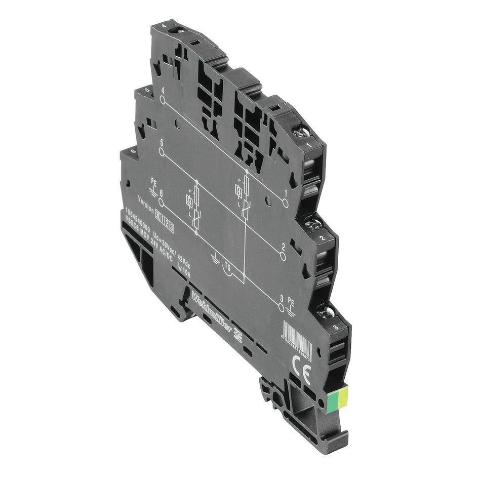 SIGNAL SURGE PROTECTION, MOV, 24VUC - VSSC6 MOV 24VUC — Weidmuller