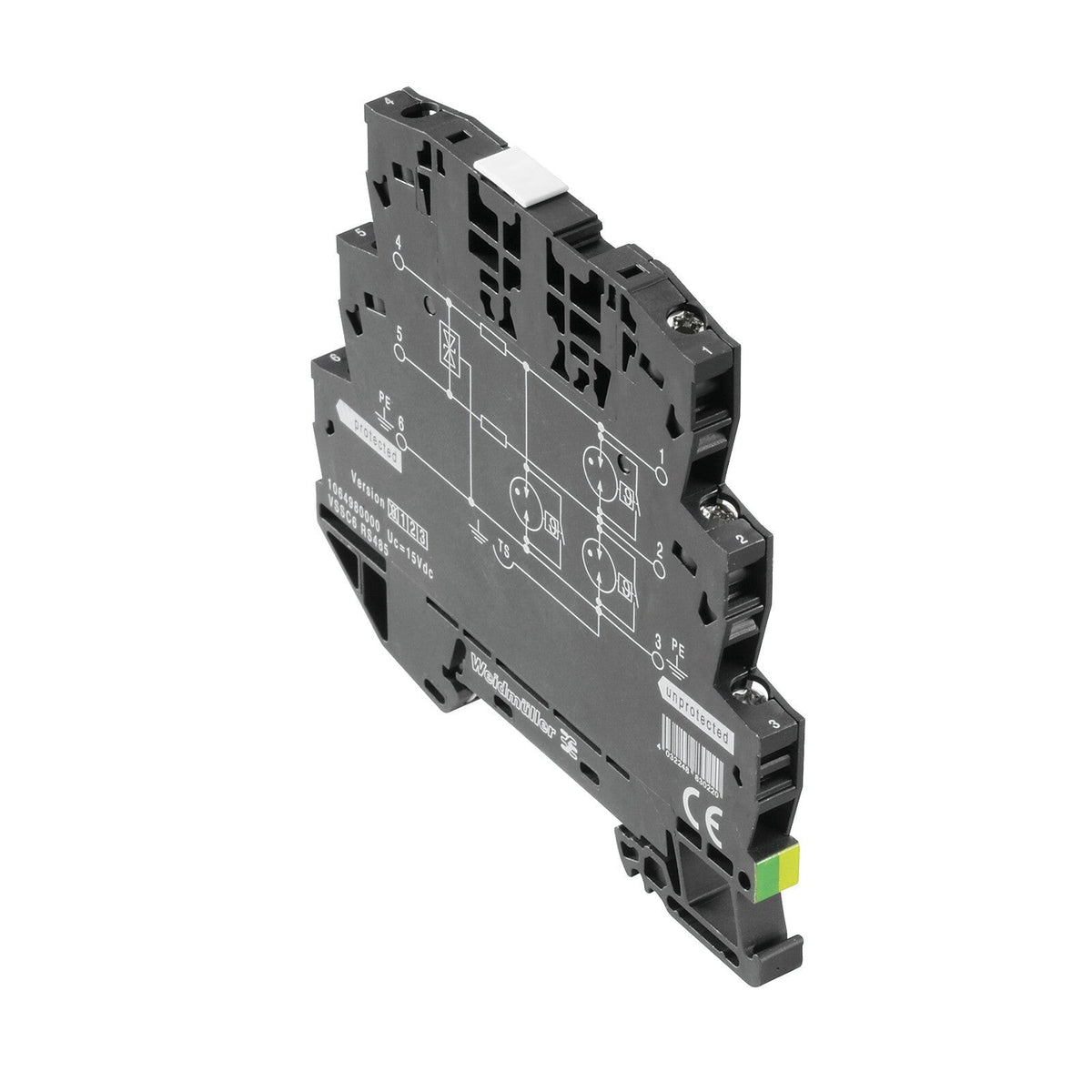 SIGNAL SURGE PROTECTION, RS485 PROFIBUS DP - VSSC6 RS485 DP — Weidmuller