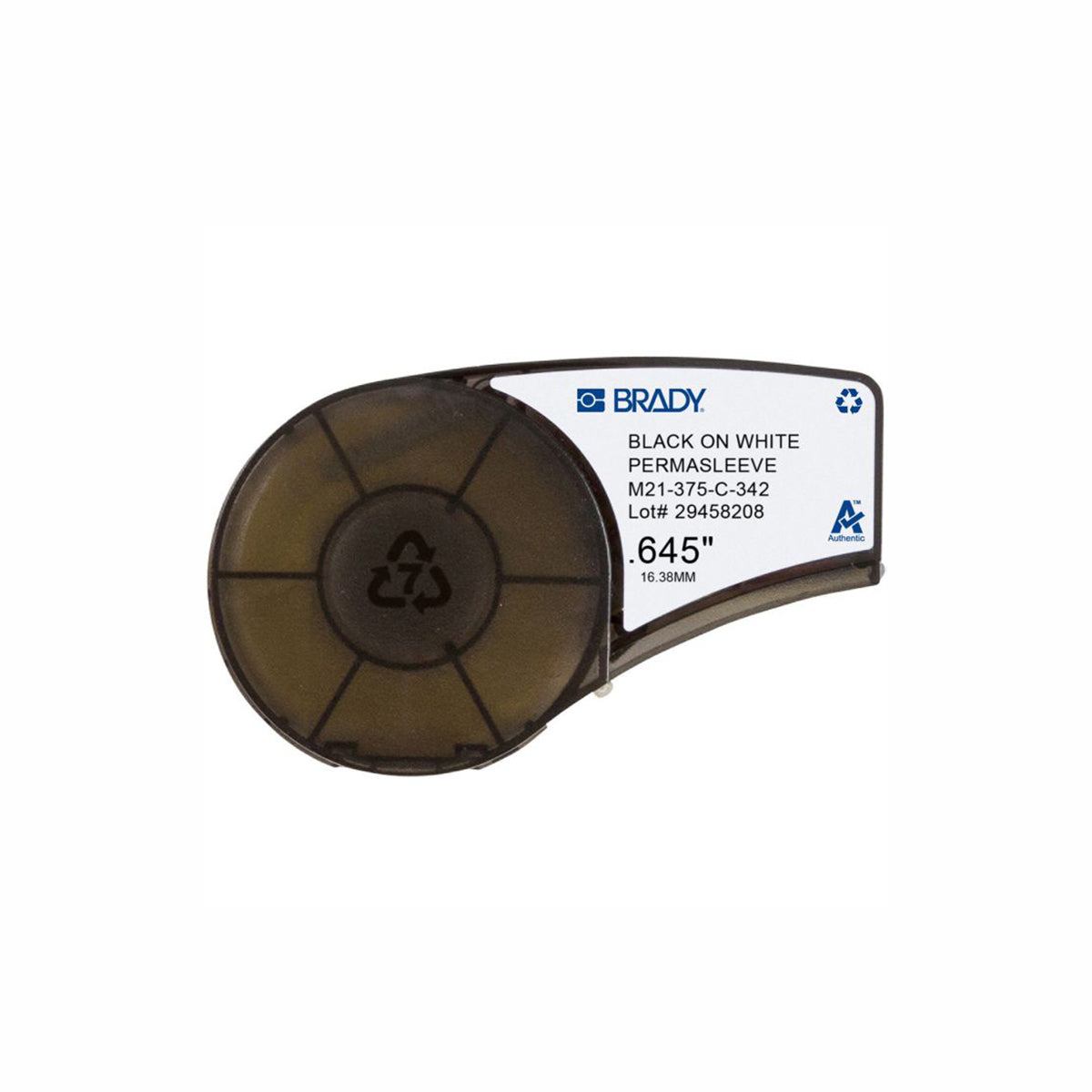 BMP21 Plus Series B-342 PermaSleeve Polyolefin Wire Marking Sleeves | M21-375-C-342 — Brady