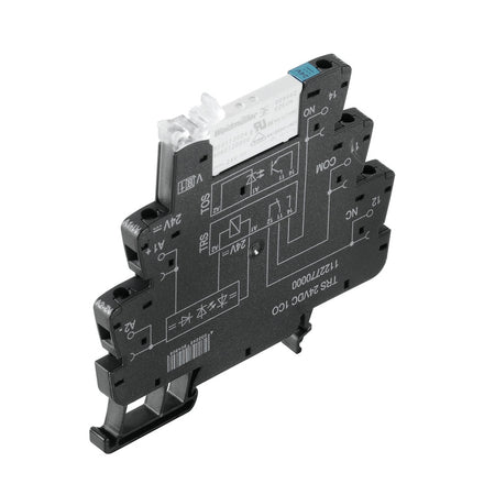 Relay Termseries Slim Line 24VDC 6A 1CO, Screw Terminals — Weidmuller