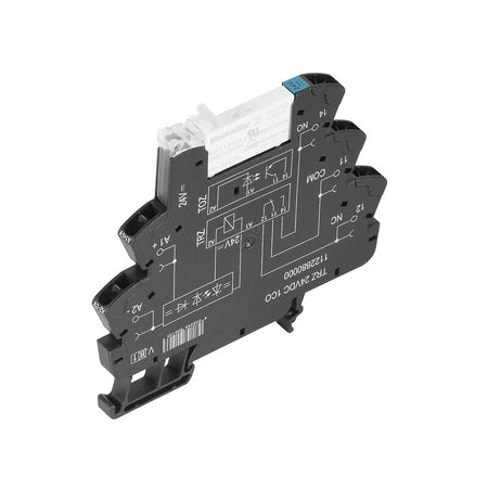 TRZ 24VDC 1CO TERMSERIES Relay Module 1CO 24VDC 6A Tension Clamp — Weidmuller