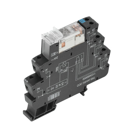 Relay Termseries Slim Line 24VDC 8A 2CO, Screw Terminals — Weidmuller