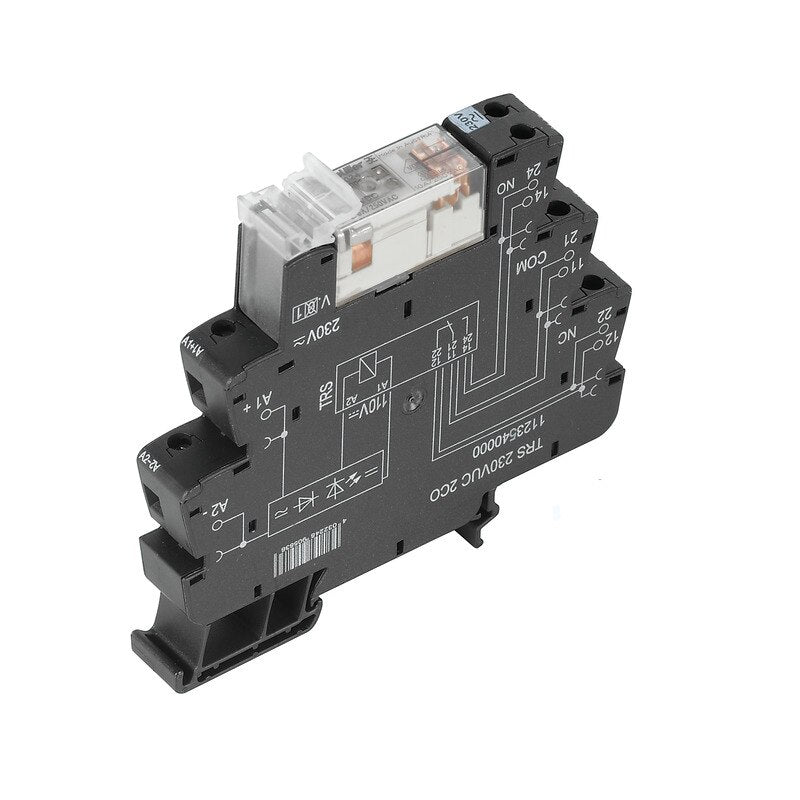Relay Termseries Slim Line 230VUC 8A 2CO, Screw Terminals — Weidmuller