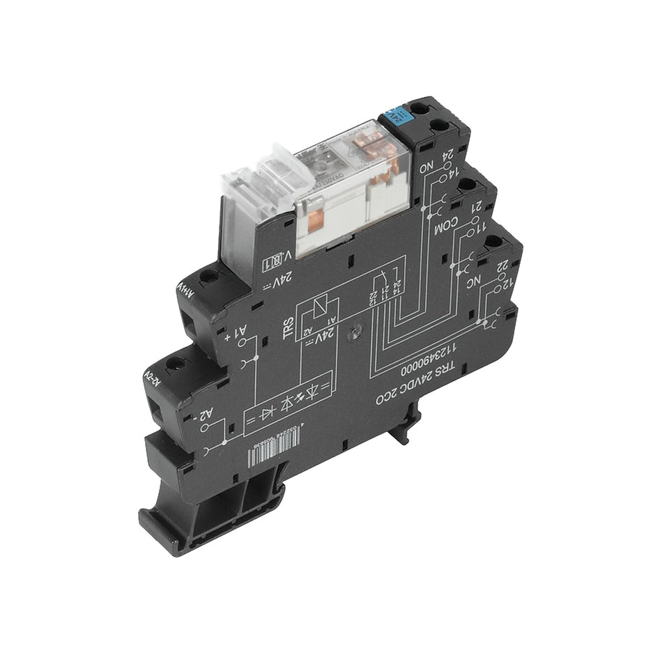 Termseries Relay Module TRS 24VDC 2CO AU (Pack of 10) — Weidmuller