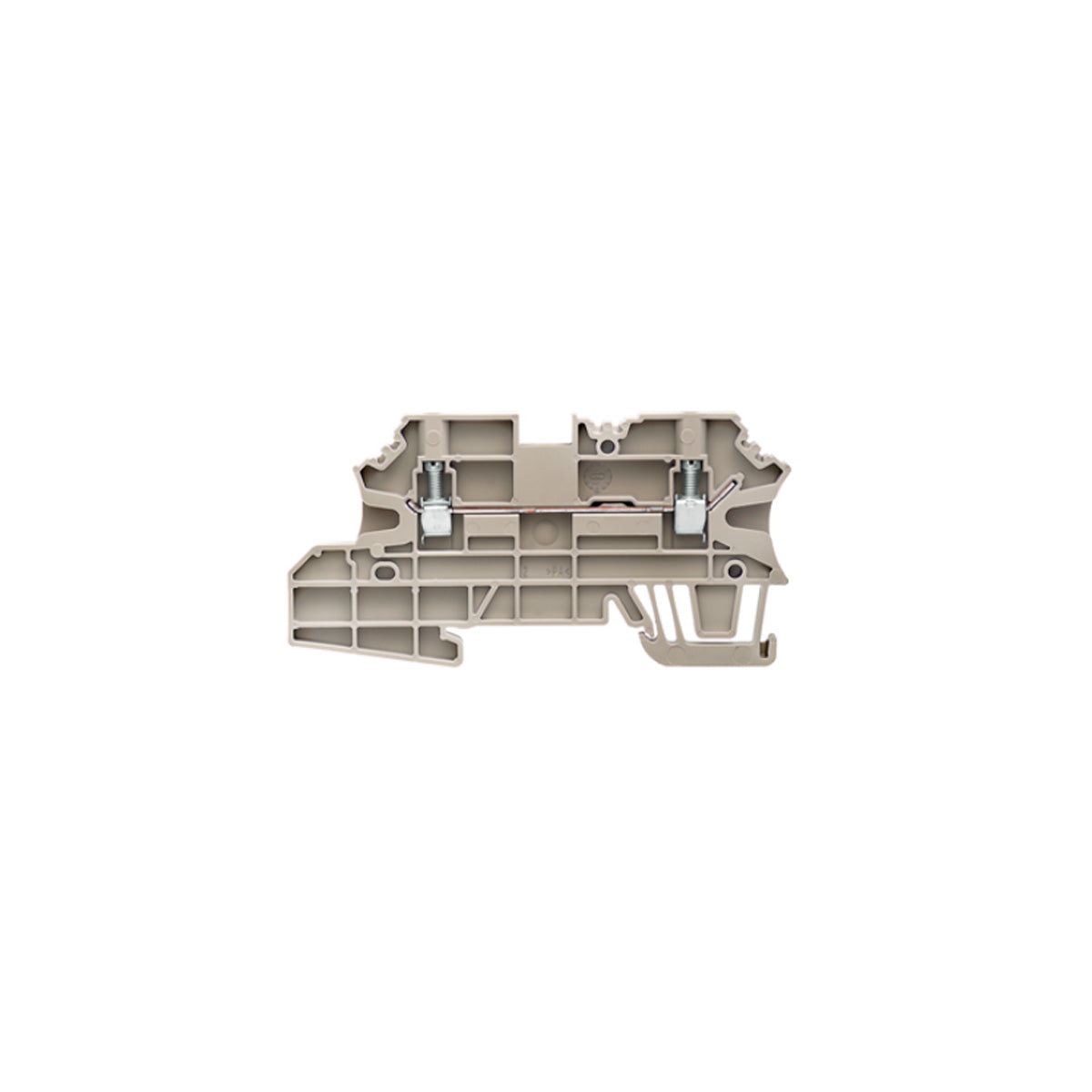 SIGNAL MARSHALLING TERMINAL SCREW CONNECTION 2.5MM DARK BEIGE - WMF 2.5 (Pack 50) — Weidmuller