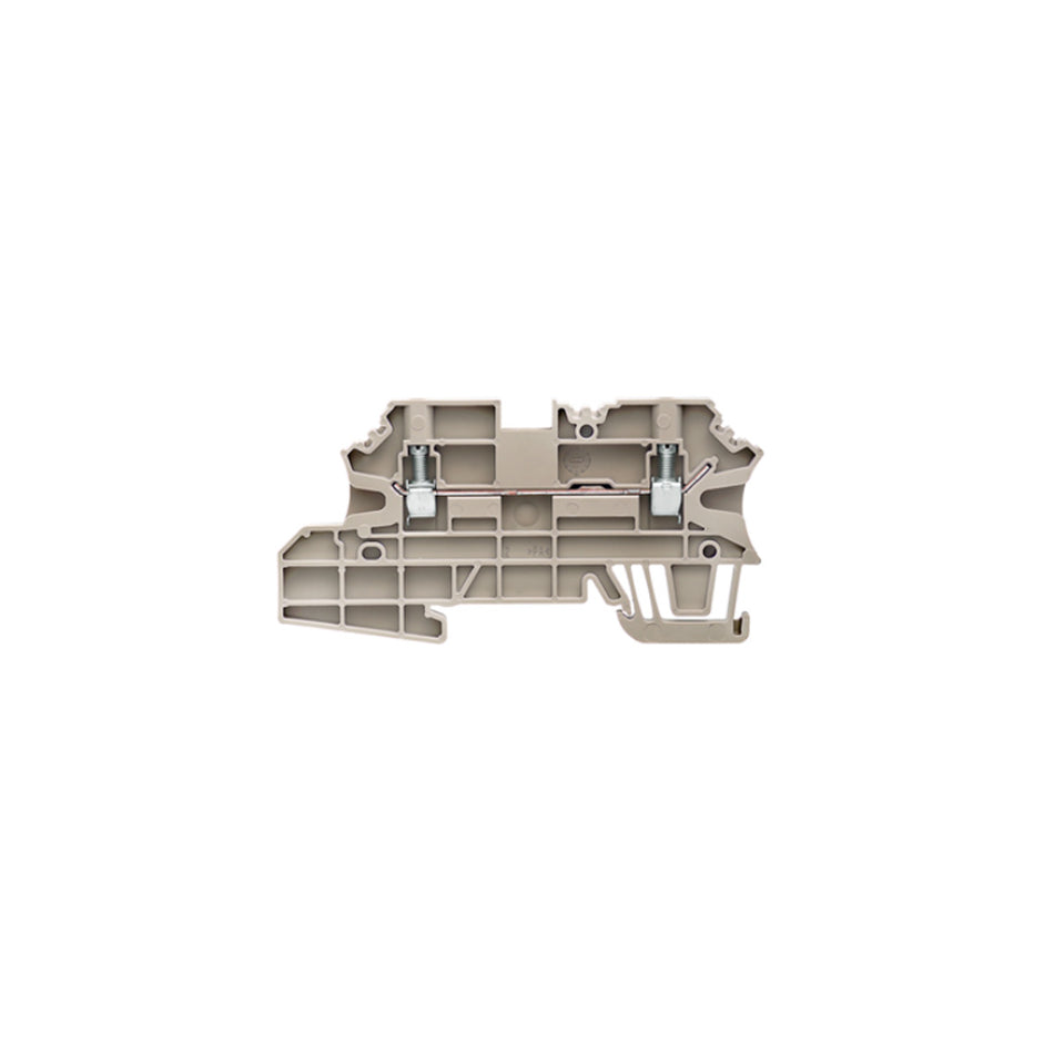 SIGNAL MARSHALLING TERMINAL SCREW CONNECTION 2.5MM DARK BEIGE - WMF 2.5 (Pack 50) — Weidmuller