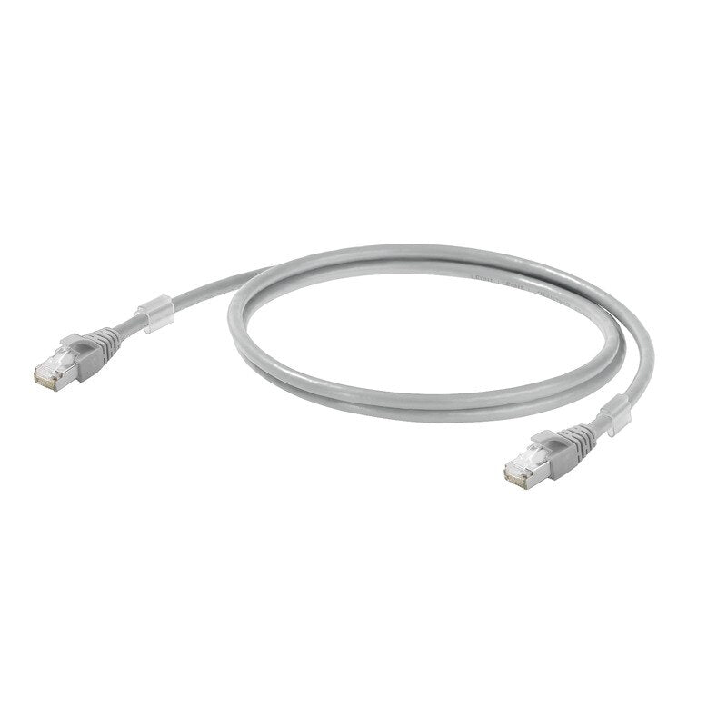 Grey Cat.6A Patch Cable 5.0M — Weidmuller