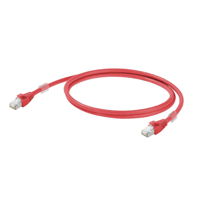 Red Cat.6A Patch Cable 1.5M — Weidmuller