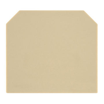 Beige End Plate to suit SAK 4-10mm Terminals - AP SAK4-10