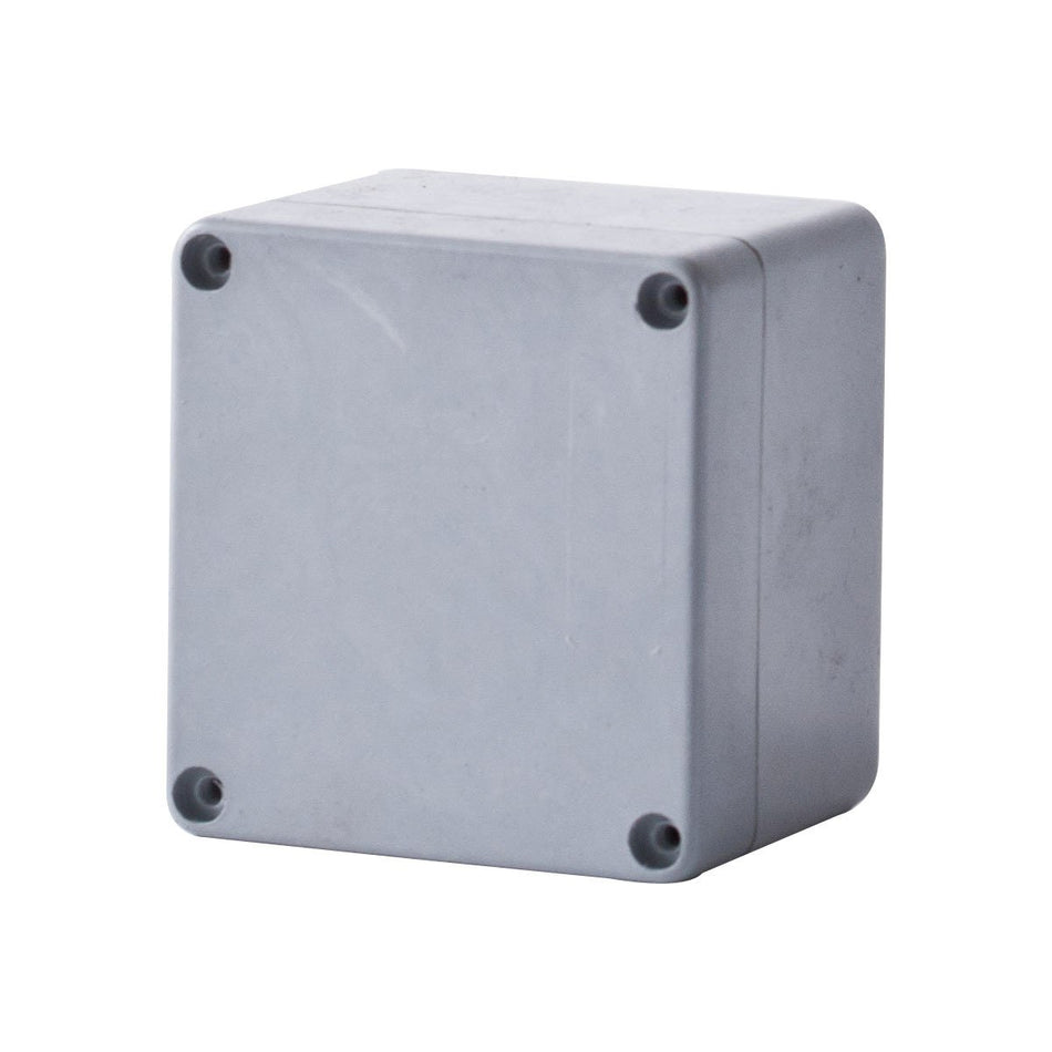 GRP IP68 Grey Terminal Enclosure 120H x 125W x 90D — Allbro