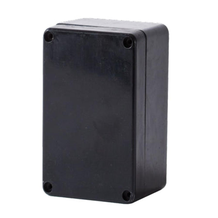 GRP IP68 Black Terminal Enclosure 120H x 220W x 95D — Allbro