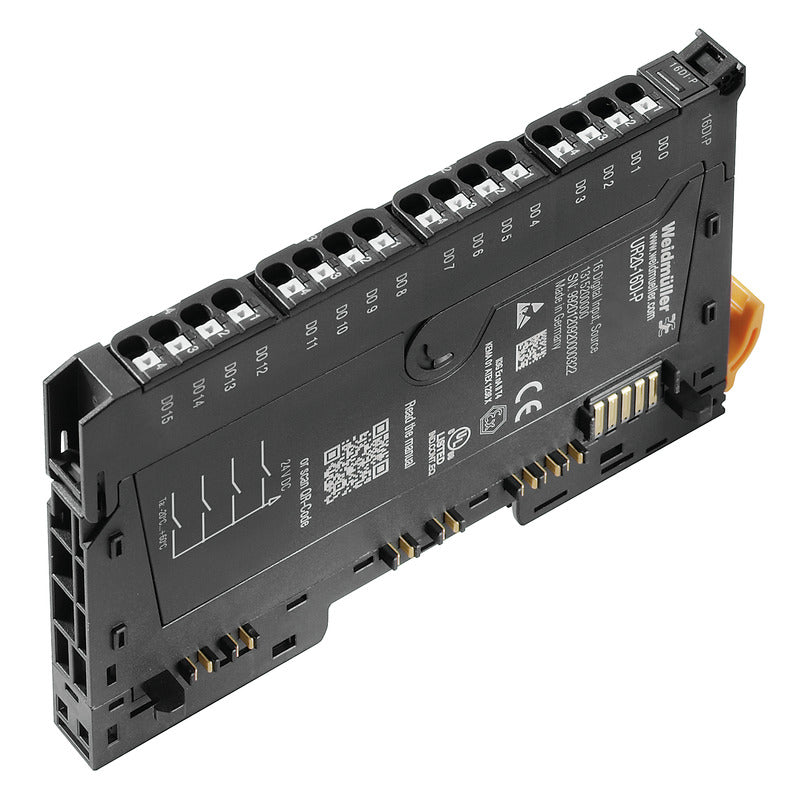 Remote I/O module, Digital signals, Input, 16-channel - UR20-16DI-P — Weidmuller