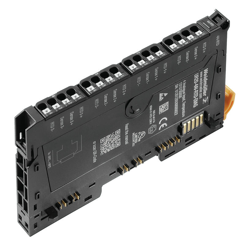 Remote I/O Module, Analog Signals, Temperature, RTD - UR20-4AI-RTD-DIAG — Weidmuller