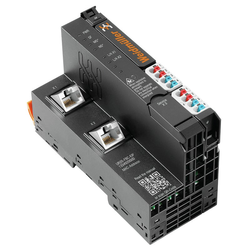 Remote I/O fieldbus coupler, Ethernet, EtherNet/IP - UR20-FBC-EIP — Weidmuller