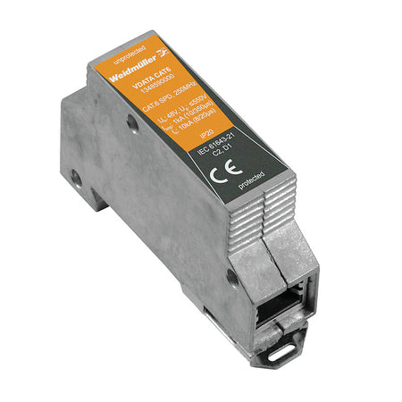 Terminal Rail Fixing, Surge Protection 48V 1A - VDATA CAT6 — Weidmuller