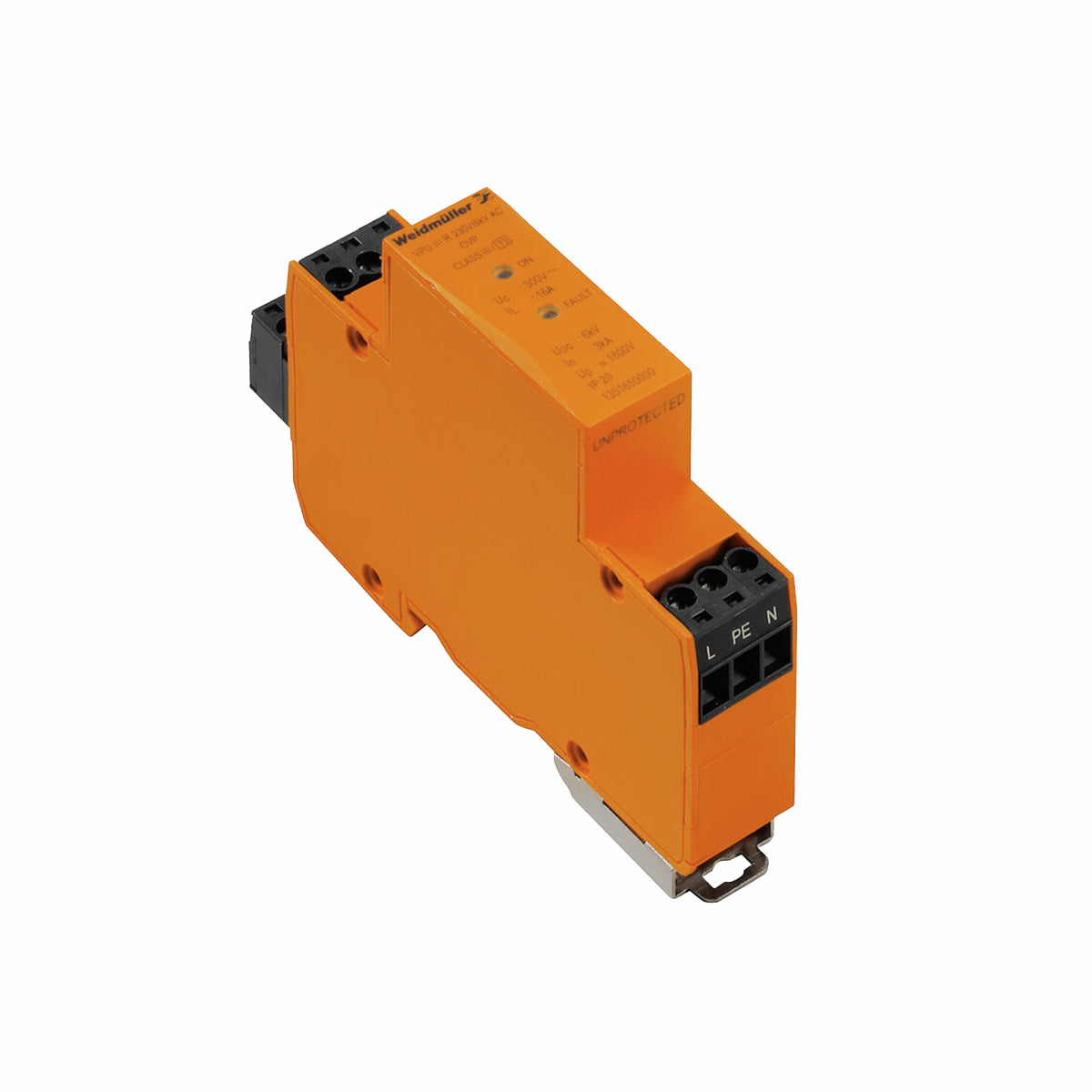 VPU IIIR 230V/6KV AC Surge Arrestor — Weidmuller
