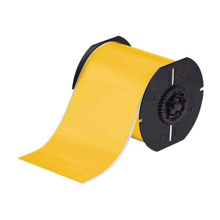 B30 Series B-595 Indoor/Outdoor Vinyl 101.6 x 30.48m Yellow | B30C-4000-569-YL — Brady