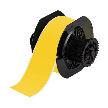 B30 Series B-595 Indoor/Outdoor Vinyl 57.15 x 30.48m Yellow | B30C-2250-595-YL — Brady