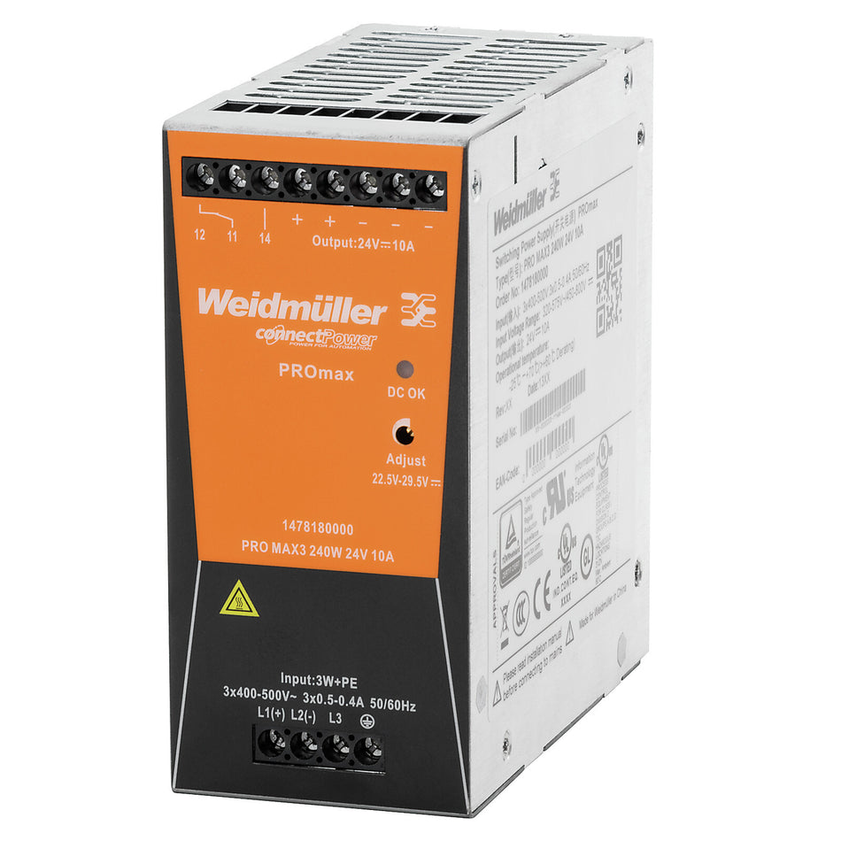 PROMAX3 240W 24V 10A — Weidmuller