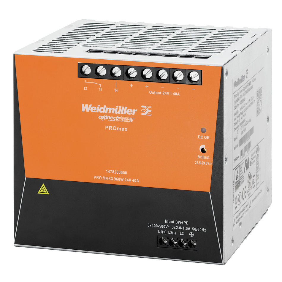 PRO MAX3 960W 24V 40A — Weidmuller