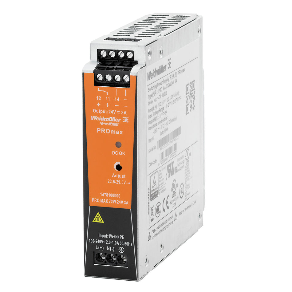PRO MAX 70W 5V 14A — Weidmuller