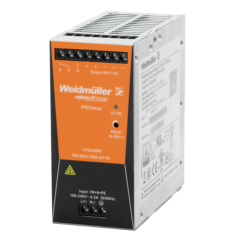 PRO MAX 240W 48V 5A — Weidmuller