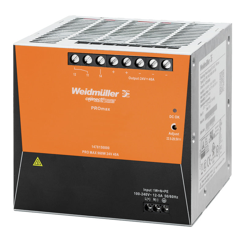 PROmax Switch-Mode Power Supply 960W 48V 20A — Weidmuller
