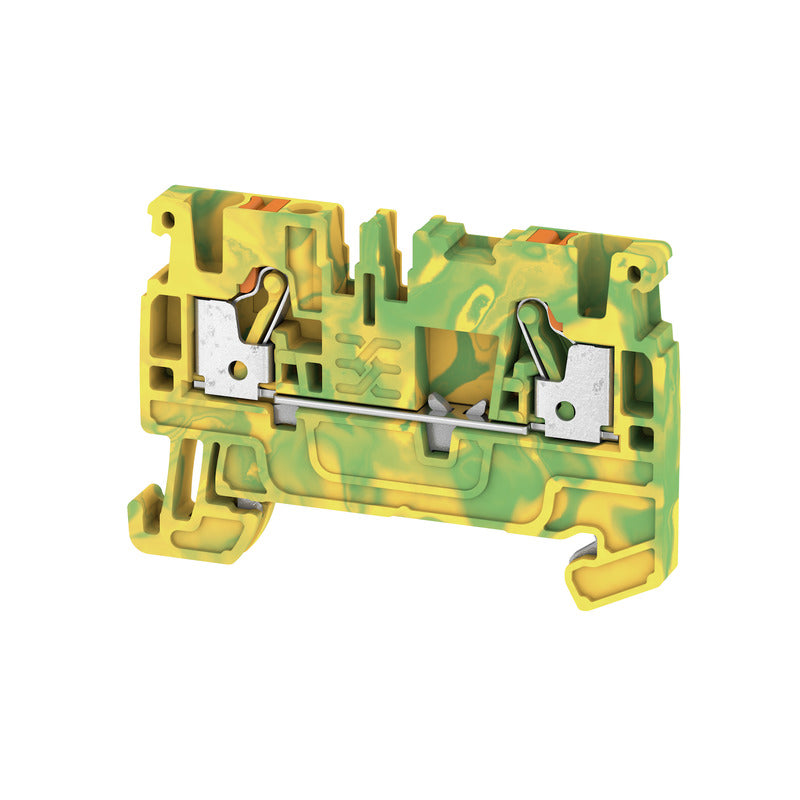 DIN Terminal A-Series Push-in 2.5mm Earth - A2C 2.5 PE — Weidmuller