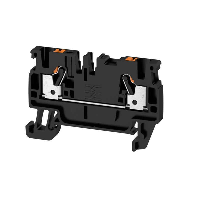 DIN Terminal A-Series Push-in 2.5mm Black - A2C 2.5 BK — Weidmuller